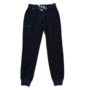 Figs Zamora Jogger Scrub Pants Black Size Medium Tall